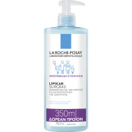 La Roche Posay - Lipikar Surgras Καθαριστικό σε υφή κρέμας για καταπολέμηση της ξηρότητας + Δώρο 350ml Δωρεάν Προϊόν - 750ml