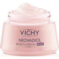 Vichy - Neovadiol rose platinium night Αντιγηραντική κρέμα νύχτας για αναζωογόνηση & τόνωση της επιδερμίδας - 50ml