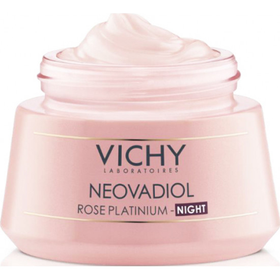 Vichy - Neovadiol rose platinium night Αντιγηραντική κρέμα νύχτας για αναζωογόνηση & τόνωση της επιδερμίδας - 50ml
