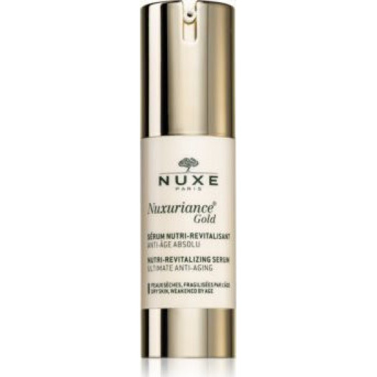 Nuxe - Nuxuriance gold nutri-revitalizing serum Αντιγηραντικός, επανορθωτικός ορός θρέψης & αναζωογόνησης - 30ml