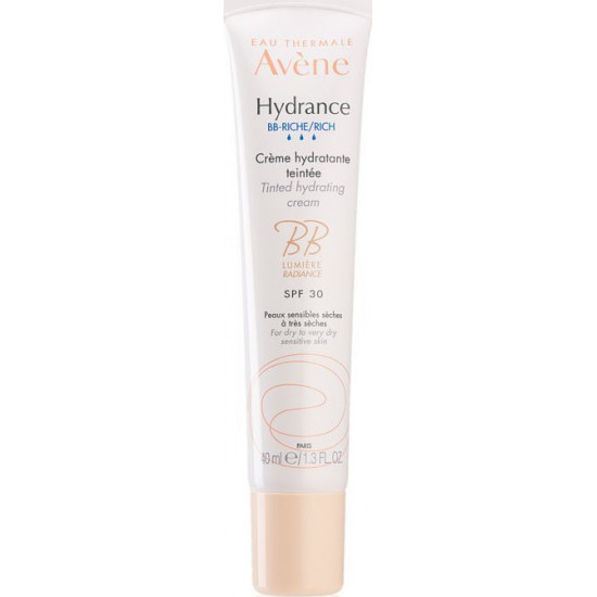 Avene - Hydrance BB rich tinted hydrating cream SPF30 Ενυδατική κρέμα πλούσιας υφής με χρώμα - 40ml