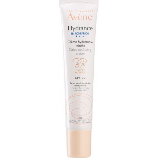 Avene - Hydrance BB rich tinted hydrating cream SPF30 Ενυδατική κρέμα πλούσιας υφής με χρώμα - 40ml