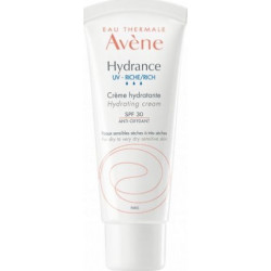 Avene - Hydrance UV riche cream SPF30 Κρέμα ενυδάτωσης για ξηρή & ευαίσθητη επιδερμίδα - 40ml