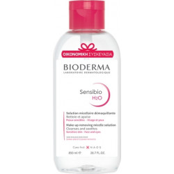Bioderma - Sensibio H2O make up removing Ήπιο διάλυμα καθαρισμού για την ευαίσθητη επιδερμίδα - 850ml