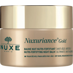 Nuxe - Nuxuriance gold nutri-fortifying night balm Αντιγηραντικό βάλσαμο νύχτας για θρέψη & ενυδάτωση της ξηρής επιδερμίδας - 50ml
