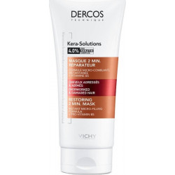 Vichy - Dercos kera solutions restoring 2min mask Επανορθωτική μάσκα για ταλαιπωρημένα μαλλιά - 200ml