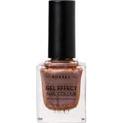 Korres - Gel effect nail colour No 33 dazzle me Βερνίκι νυχιών με αμυγδαλέλαιο - 11ml