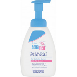 Sebamed - Baby face & body wash foam Βρεφικό αφρόλουτρο για πρόσωπο & σώμα - 400ml