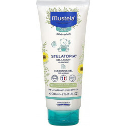 Mustela - Stelatopia cleansing gel Βρεφικό αφροντούς για σώμα & μαλλιά - 200ml