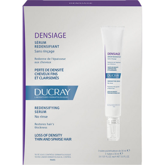 Ducray - Densiage redensifying serum Ορός πυκνότητας για τα μαλλιά - 3x30ml Ducray - Densiage redensifying serum Ορός πυκνότητας για τα μαλλιά - 3x30ml