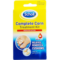 Scholl - Complete corn treatment kit Για αφαίρεση & προστασία των κάλων - 1τμχ