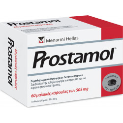 Menarini - Prostamol Συμπλήρωμα διατροφής για τον προστάτη - 60 μαλακές κάψουλες