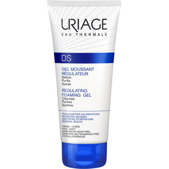 Uriage - D.S regulating foaming gel Αφρώδες τζελ καθαρισμού προσώπου & σώματος - 150ml
