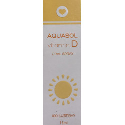 Olvos Science - Aquasol Vitamin D oral spray 400 iu Συμπλήρωμα διατροφής με Βιταμίνη D - 15ml