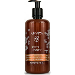 Apivita - Royal honey shower gel with essential oils eco pack Αφρόλουτρο με αιθέρια έλαια - 500ml