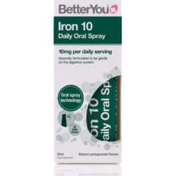 BetterYou - Iron 10 daily oral spray 10mg Συμπλήρωμα σιδήρου - 25ml