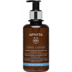 Apivita - Tonic lotion soothing & moisturizing with lavender & honey Καταπραϋντική & ενυδατική λοσιόν προσώπου με λεβάντα & μέλι - 200ml