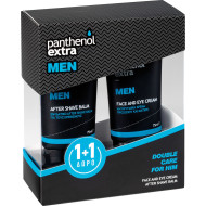 Medisei - Panthenol extra men face & eye cream Αντιρυτιδική κρέμα προσώπου & ματιών - 75ml & After shave balm Ενυδατικό γαλάκτωμα για μετά το ξύρισμα - 75ml