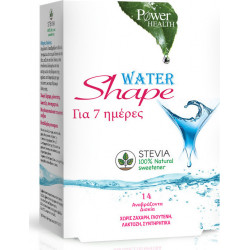 Power Health - Water shape 7 days with stevia Αγωγή 7 ημερών για βελτίωση σιλουέτας - 14 αναβράζοντα δισκία