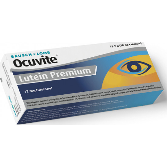 Bausch & Lomb - Ocuvite lutein premium Συμπλήρωμα διατροφής για την υγεία & προστασία των ματιών - 30tabs