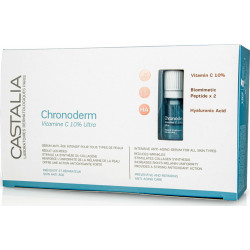 Castalia - Chronoderm vitamine C 10% ultra Ορός εντατικής αντιγηραντικής φροντίδας - 14x5ml