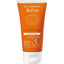 Avene - Fluid dry touch high protection SPF30+ Λεπτόρρευστη αντηλιακή κρέμα προσώπου για ευαίσθητη επιδερμίδα - 50ml