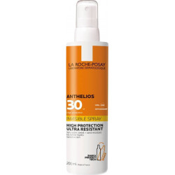 La Roche Posay - Anthelios invisible spray high protection with shaka protect care SPF30 Αόρατο σπρέι σώματος υψηλής αντηλιακής προστασίας - 200ml