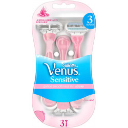Gillette - Venus sensitive blades Ξυραφάκια μιας χρήσης - 3τμχ