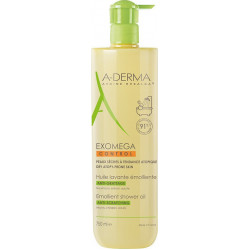 A-Derma - Exomega control emollient shower oil anti-scratching Καθαρισμός για ξηρό δέρμα ή για δέρμα με τάση ατοπίας - 750ml
