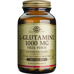 Solgar - L-Glutamine 1000mg Συμπλήρωμα διατροφής για την υγεία του εντέρου - 60tabs