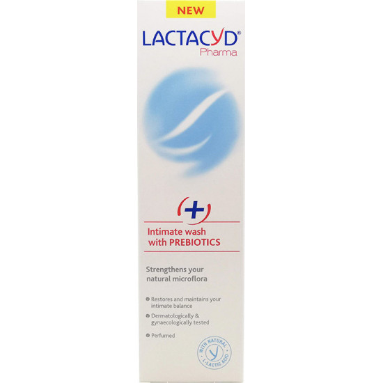 Lactacyd - Pharma plus intimate wash with prebiotics Καθαριστικό της ευαίσθητης περιοχής με πρεβιοτικά - 250ml