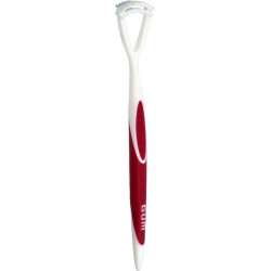 Sunstar - Gum halicontrol tongue cleaner 760 red Καθαριστής γλώσσας με διπλή δράση για καθαρή αναπνοή (Κόκκινο) - 1τμχ