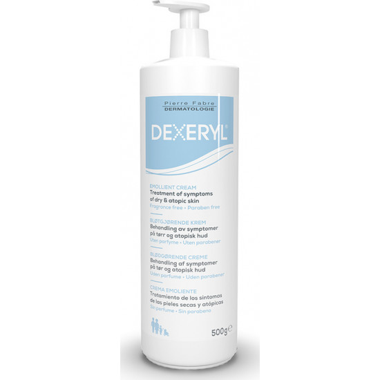 Pierre Fabre - Dexeryl emollient cream dry skin Μαλακτική κρέμα για ξηρή επιδερμίδα - 500gr