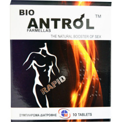 Medichrom - Bio antrol rapid Συμπλήρωμα διατροφής, φυσικός ενισχυτής του sex - 10tabs