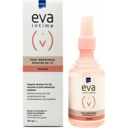 Intermed - Eva intima post menstrual douche pH 7.0 period Κολπική πλύση για την απομάκρυνση των υπολειμμάτων της περιόδου - 147ml
