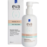 Intermed - Eva intima original pH 3.5 daily wellness Υγρό καθημερινού καθαρισμού της ευαίσθητης περιοχής - 250ml