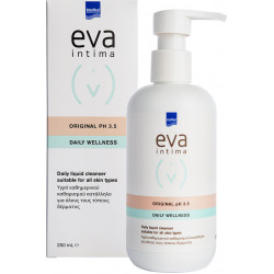 Intermed - Eva intima original pH 3.5 daily wellness Υγρό καθημερινού καθαρισμού της ευαίσθητης περιοχής - 250ml