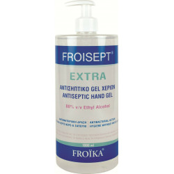 Froika - Froisept extra antiseptic hand gel Αντισηπτικό τζελ χεριών 80% - 1000ml