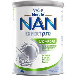 Nestle - Nan expert pro comfort Γάλα σε σκόνη για βρέφη με ήπια συμπτώματα δυσκοιλιότητας - 400gr