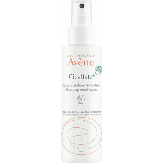 Avene - Cicalfate+ absorbing repair spray Ξηραντικό, επανορθωτικό σπρέι για ευαίσθητο δέρμα με τάση διαβροχής - 100ml