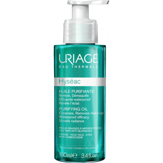 Uriage - Hyseac purifying oil Έλαιο ντεμακιγιάζ προσώπου & ματιών για λιπαρή επιδερμίδα - 100ml