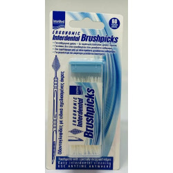 Intermed - Ergonomic interdental brushpicks Οδοντογλυφίδες μεσοδόντιου καθαρισμού - 60τμχ