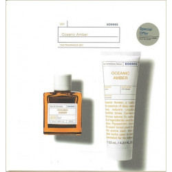 Korres - Oceanic Amber eau de toilette Ανδρικό άρωμα - 50ml & After shave balm Αρωματικό, ενυδατικό γαλάκτωμα ελαφριάς υφής για μετά το ξύρισμα - 125ml