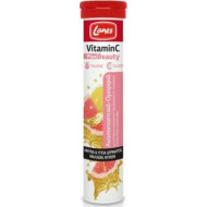 Lanes - Vitamin C plus beauty pink lemonade 500mg Συμπλήρωμα Βιταμίνης C για ενίσχυση ανοσοποιητικού - 20 αναβράζουσες ταμπλέτες