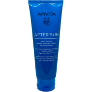 Apivita - After sun face & body gel-cream Δροσιστική & καταπραϋντική κρέμα-τζελ για πρόσωπο & σώμα - 200ml