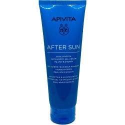 Apivita - After sun face & body gel-cream Δροσιστική & καταπραϋντική κρέμα-τζελ για πρόσωπο & σώμα - 200ml