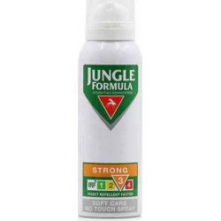 Omega Pharma - Jungle formula strong soft care no touch spray Εντομοαπωθητικό σπρέι με ισχυρή προστασία - 125ml