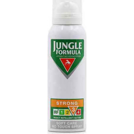Omega Pharma - Jungle formula strong soft care no touch spray Εντομοαπωθητικό σπρέι με ισχυρή προστασία - 125ml