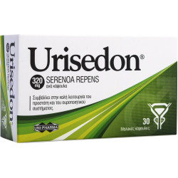 Uni-Pharma - Urisedon 320mg Συμπλήρωμα για την καλή λειτουργία του προστάτη & του ουροποιητικού συστήματος - 30 μαλακές κάψουλες
