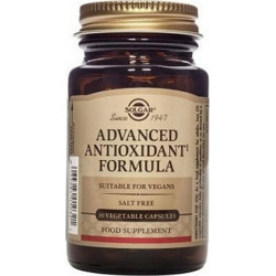 Solgar - Advanced antioxidant formula Συμπλήρωμα διατροφής με αντιοξειδωτική δράση κατά των ελεύθερων ριζών - 30caps